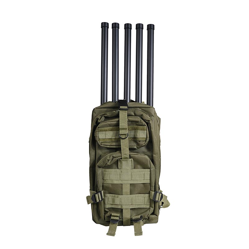 120W 4 Channel Ransel Gaya Anti Drone Jammer