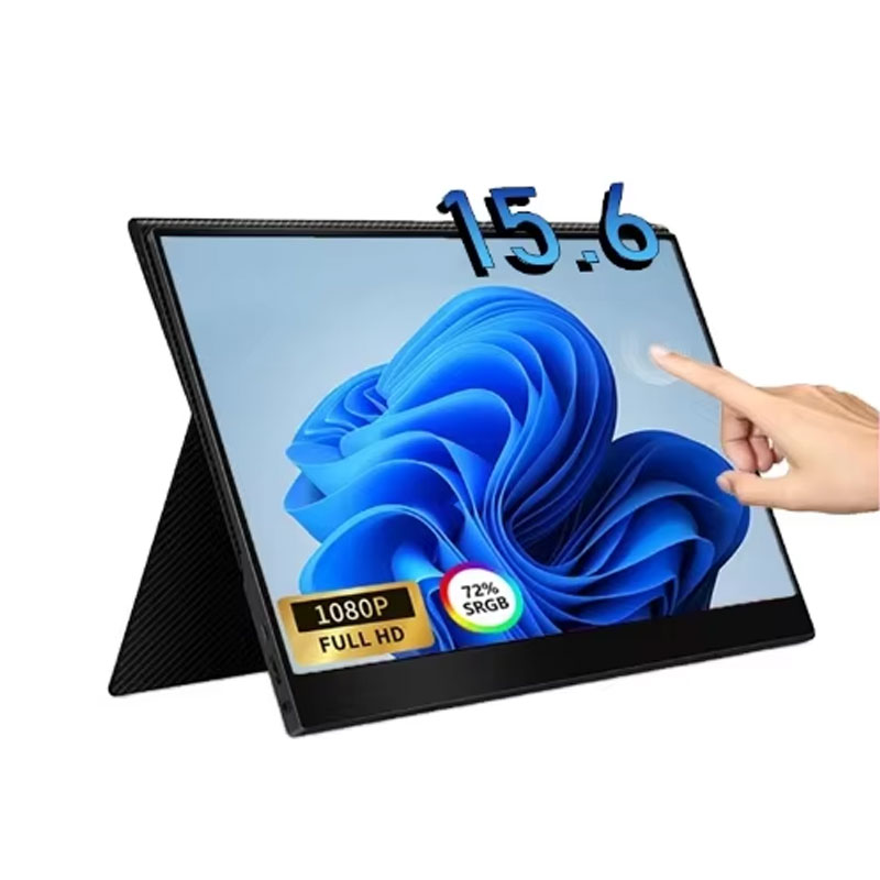 15.6 Inch Layar Tutul 1920*1080p Portable Monitor Layar